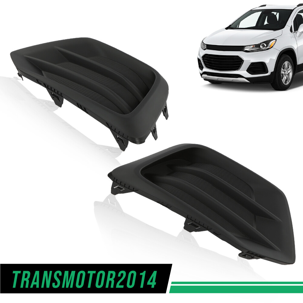 New Fog Light Covers Set of 2 Front LH & RH Side Fit For 2017-2022 Chevy Trax