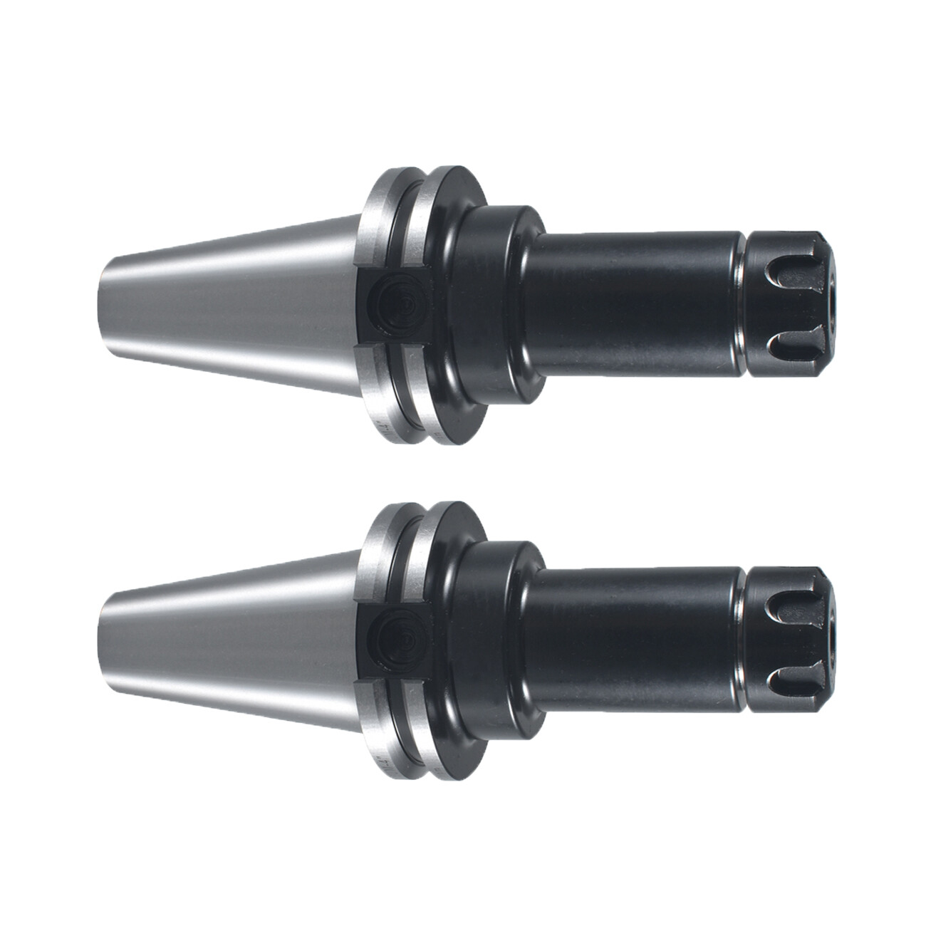 2pcs CAT40-ER16UM Collet Chuck 4" 100mm Length Tool Holder Set