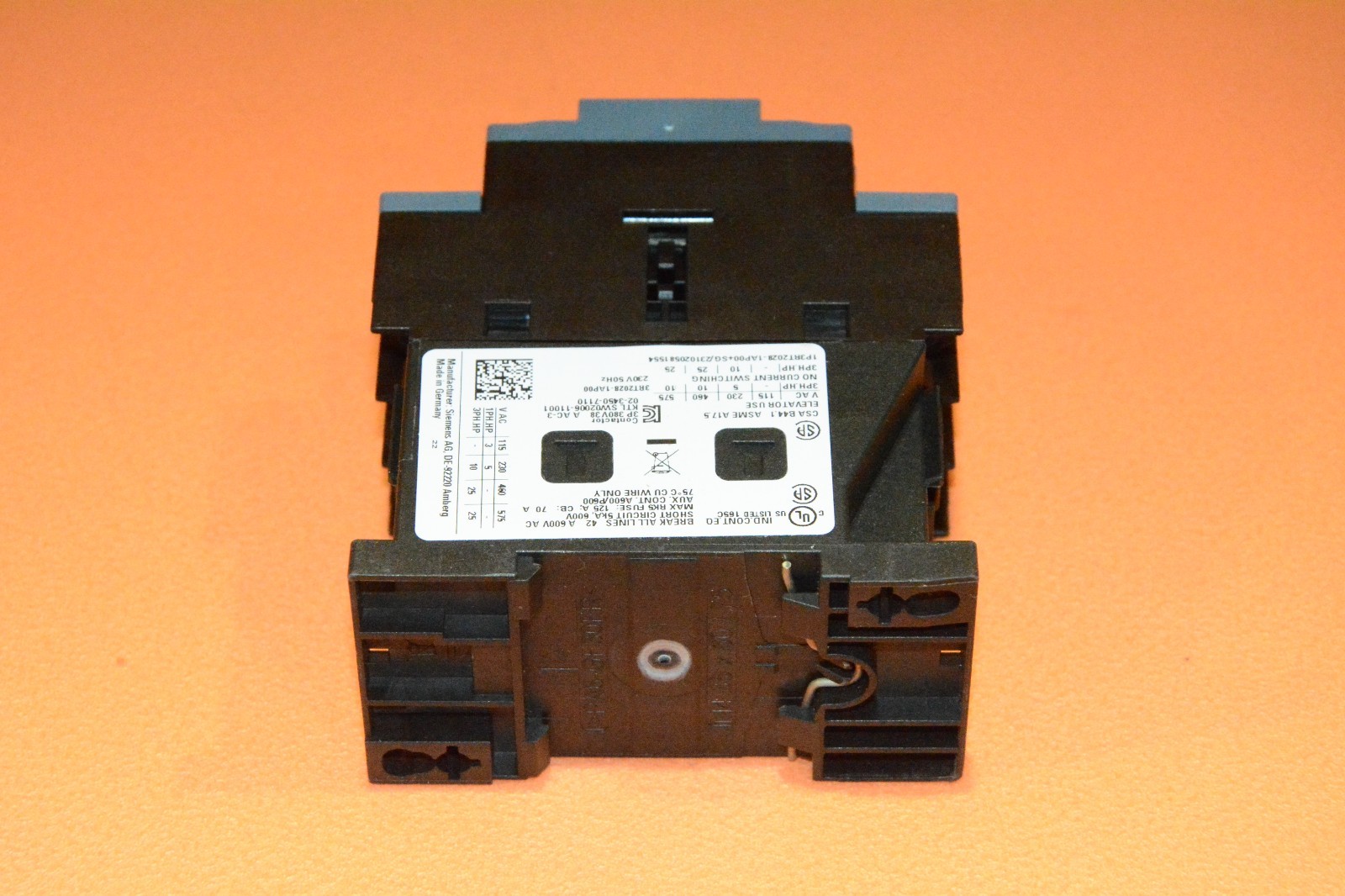 Siemens 3RT2028-1AP00 Contactor Contactor