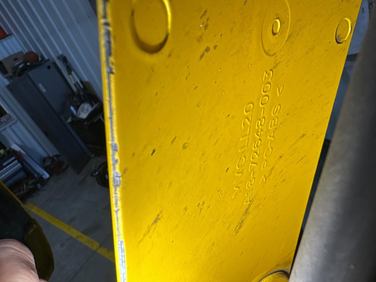 Freightliner CASCADIA Right/Passenger A Pillar Panel - Used | P/N A1872648003