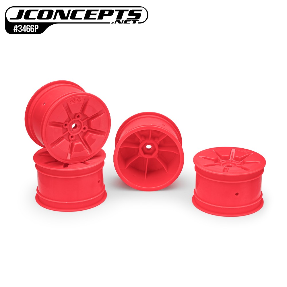 Jconcepts Pioneer REAR 2wd 4wd 2.2 Buggy Wheel Pink 3466P JCO3466P