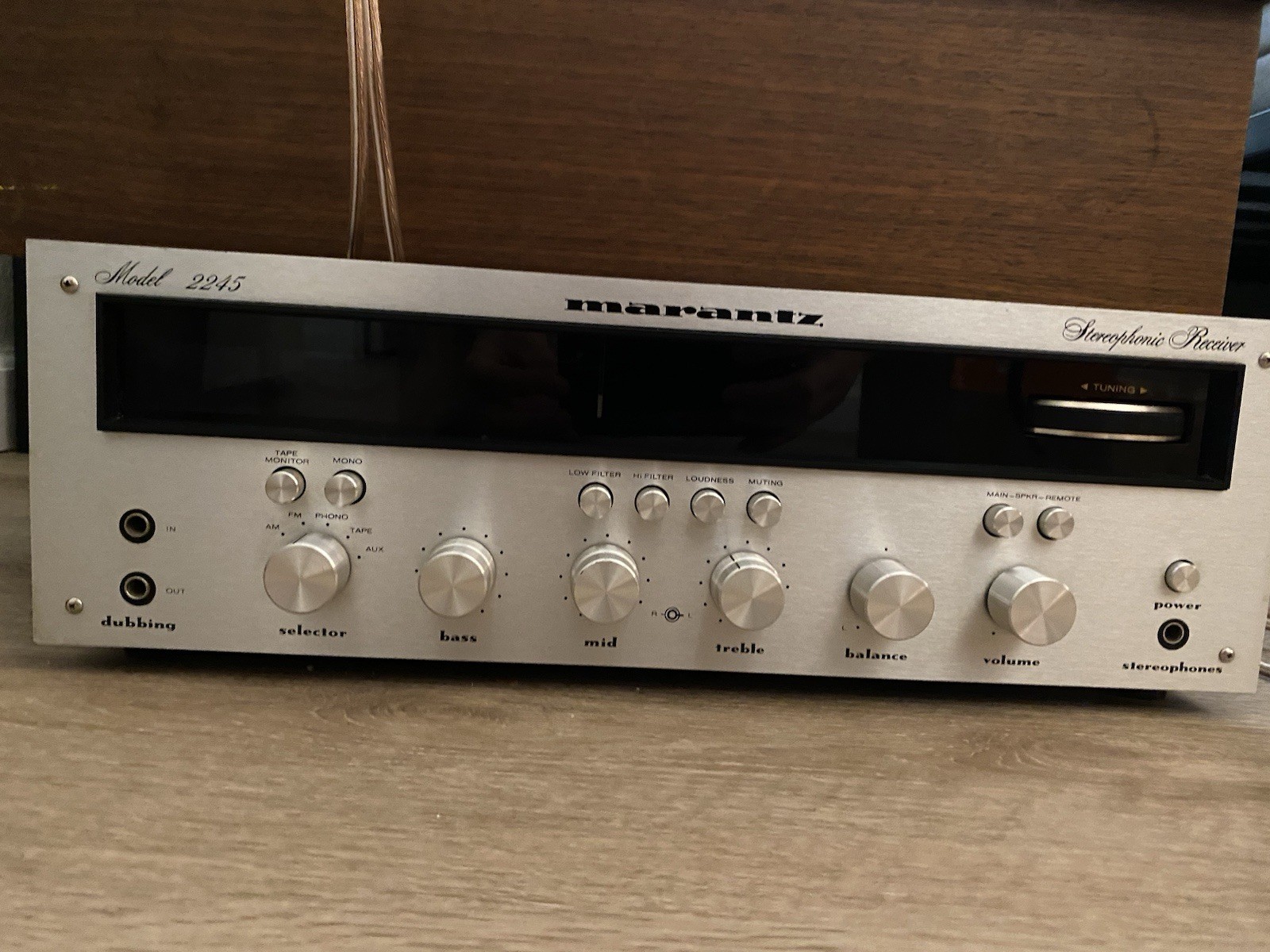 Marantz 2245 Stereophonic Receiver  - Great Condition, Works Well