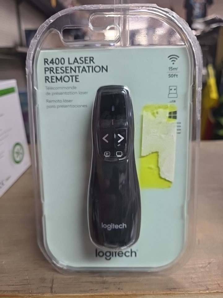 Logitech R400 Laser Presentation Remote NEW IN PACKAGE