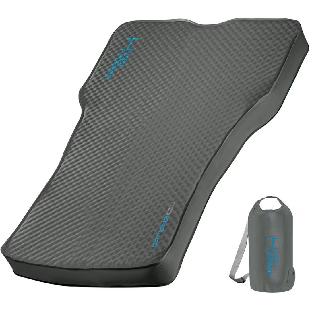 LOSTHORIZON Camping Air Mattress with Foam for Tesla Self Inflating Sleeping Pad