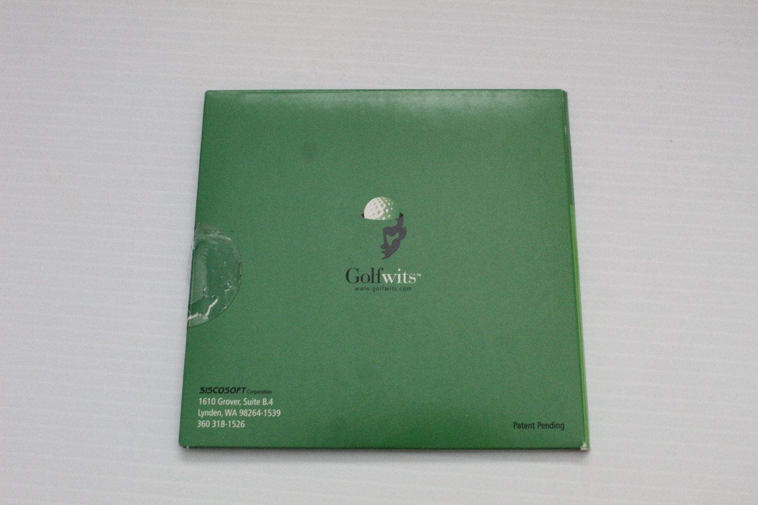 Golfwits Pro Version 2.0 Software for Windows PC CD-ROM Golf SISCOSOFT