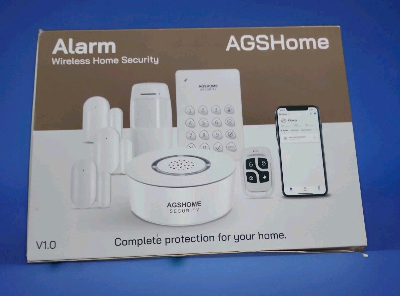 8PCS AGSHome Alarm System Motion Sensor Door Window Sensor for Home Security US