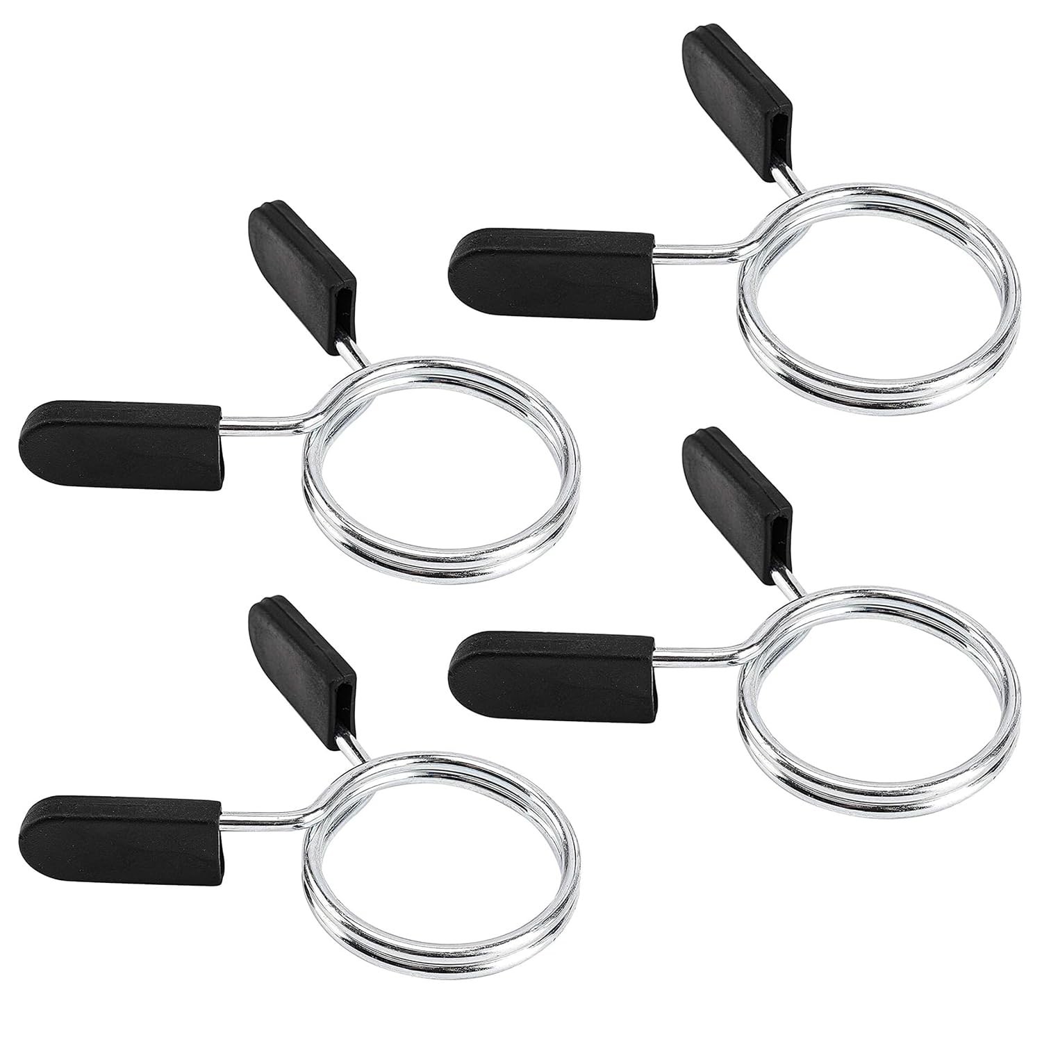 Barbell Clips Olympic Clamps Collars 2 Inches Weight 2 Inch 4 Pack