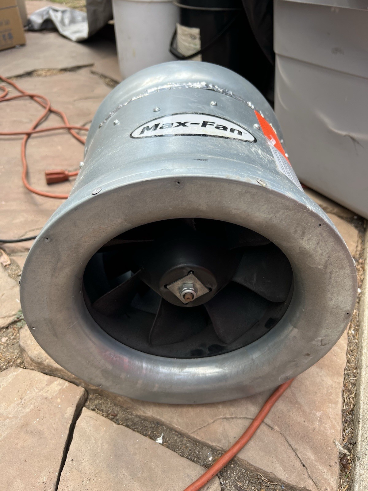 Max-Fan Can Fan 736835 Inline Exhaust Fan 12” 1708 CFM Greenhouse