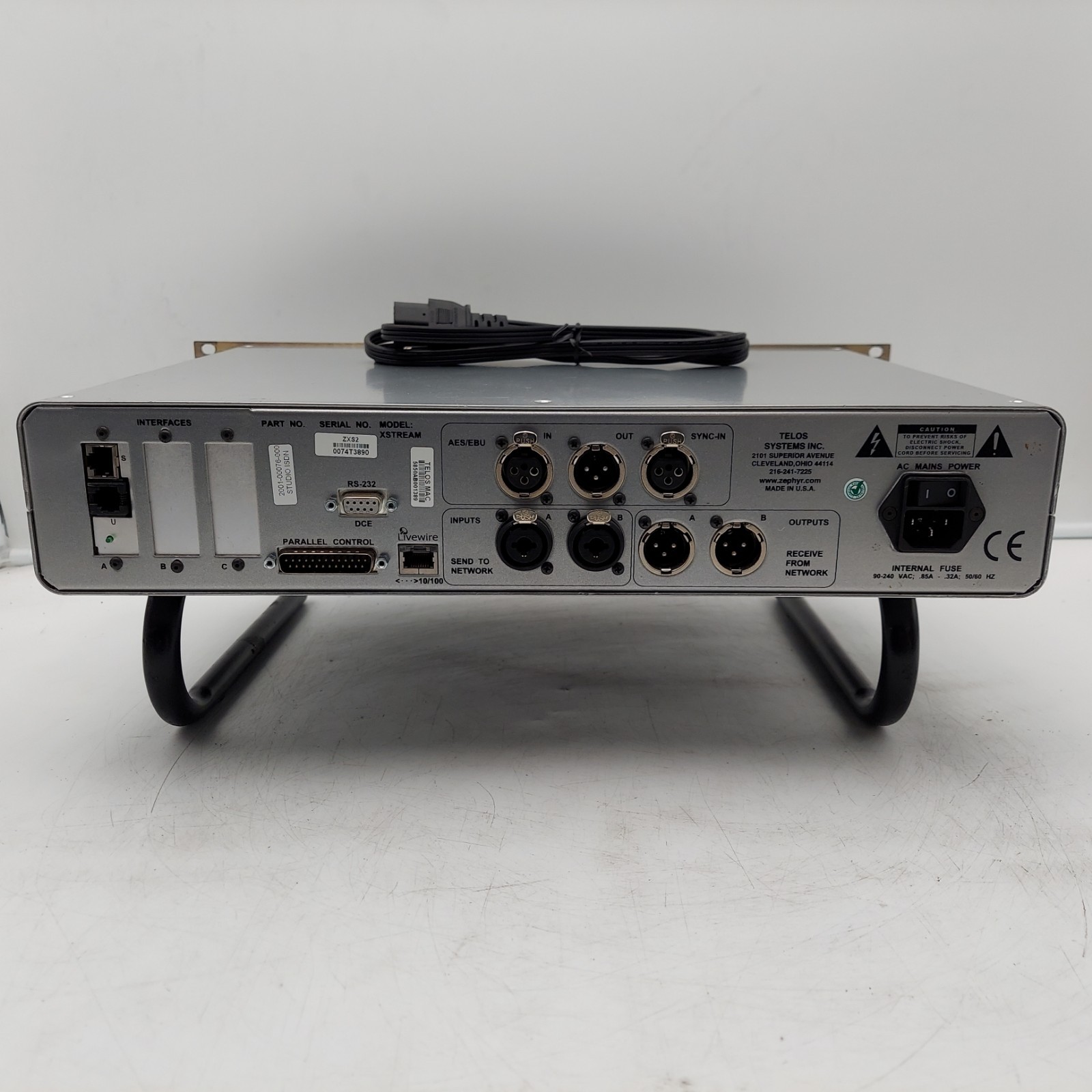 Telos Zephyr XStream ISDN Codec Digital Audio Transceiver