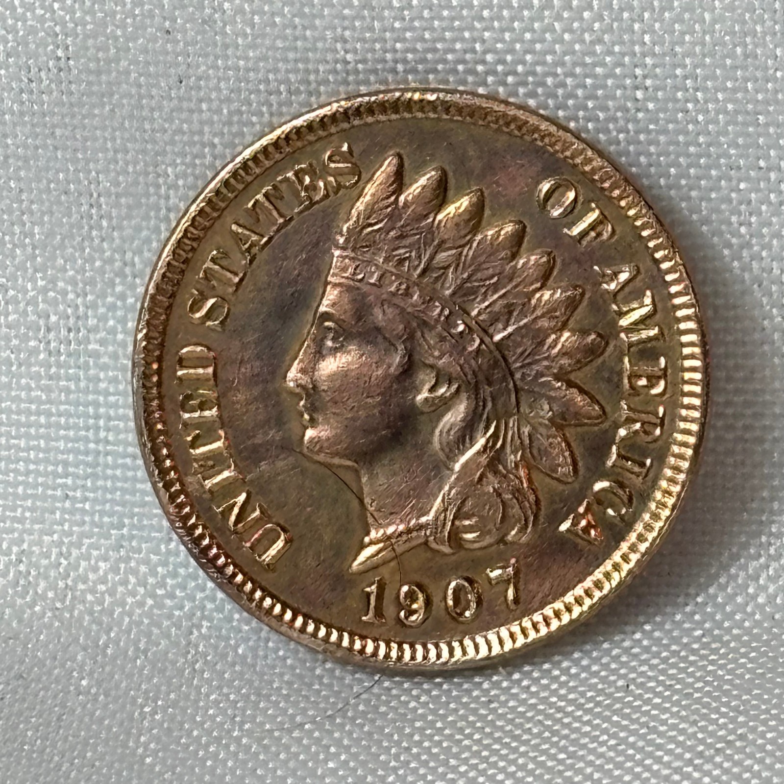 1907 Indian Head Penny