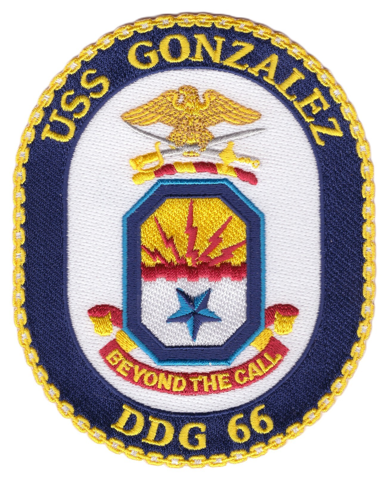 DDG-66 USS Gonzalez Patch