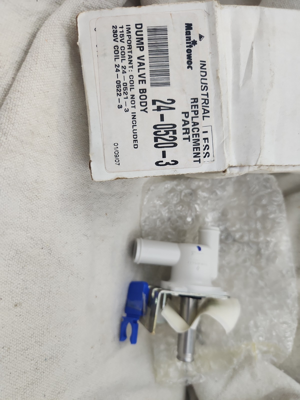MANITOWOC 24-0520-3 DUMP VALVE BODY (NO COIL)