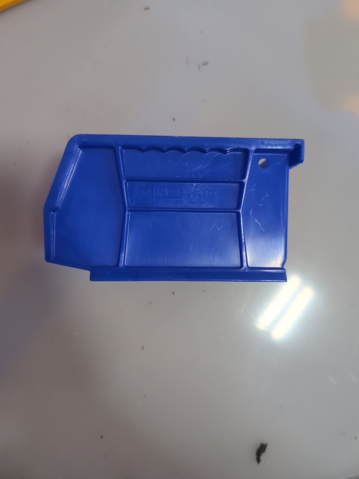 Uline Plastic Shelf Bins S-12413BLU 5.5"x4"x3" Blue