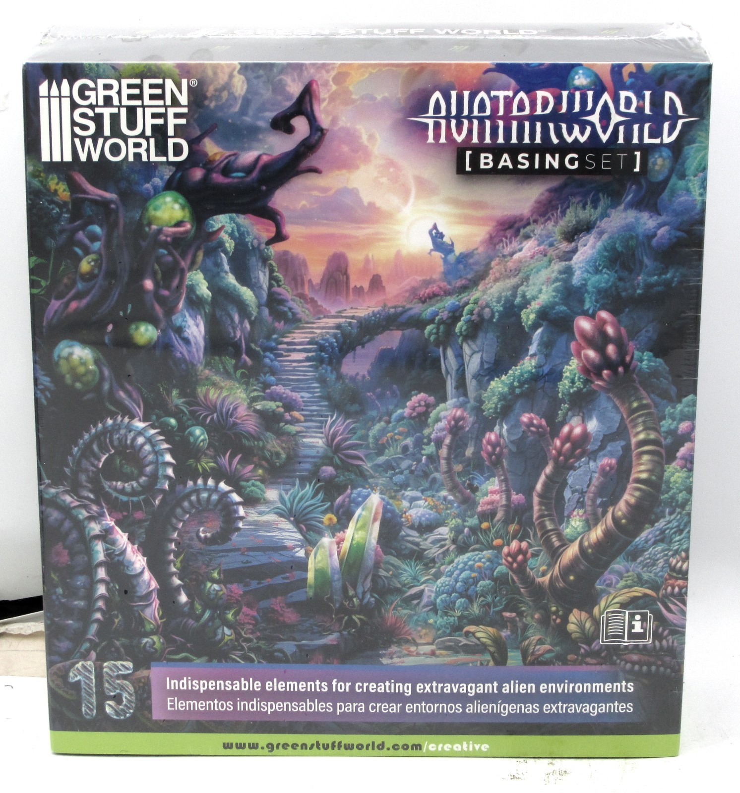 Green Stuff World 12219 Avatar World Basing Set (Terrain) Alien Scenery Kit