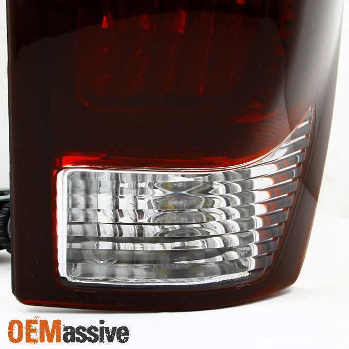 Fit 2002-2006 Chevy Avalanche 1500 2500 Pickup Dark Red Tail lights Replacement