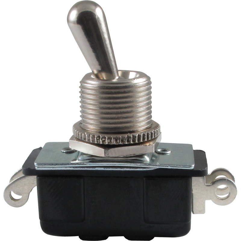 Toggle Switch, Carling, DPST, On-Off, Short bat, Lugs, 3A