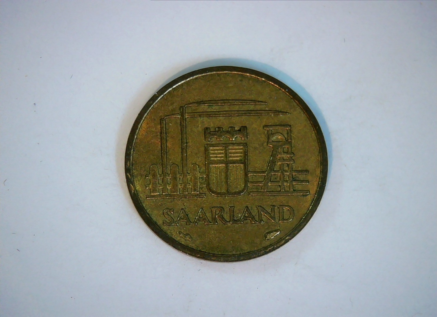 Saarland (Saar Protectorate) 1954 10 Franken Saarland Franken coinage Coin