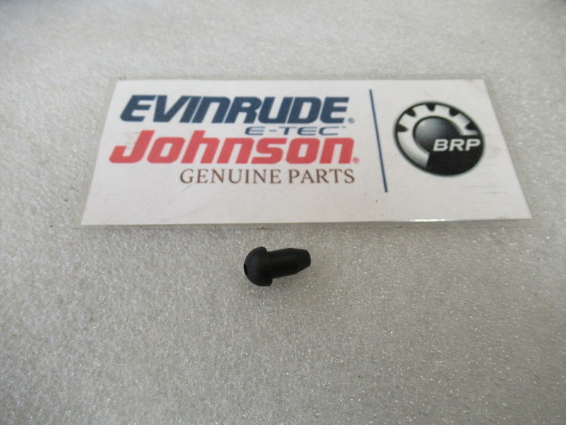 F6B Johnson Evinrude OMC 203290 Trail Lock Bumper OEM New Factory Boat Parts