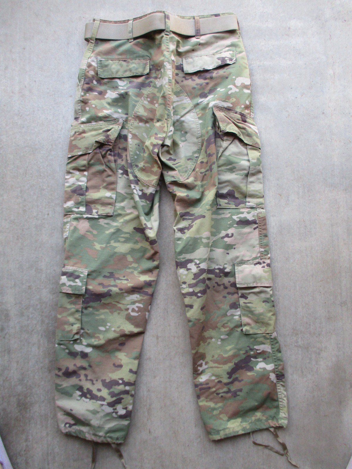 OCP, Multicam Combat, Utility Pants with Rigger Belt, MEDIUM LONG, 35 inch waist