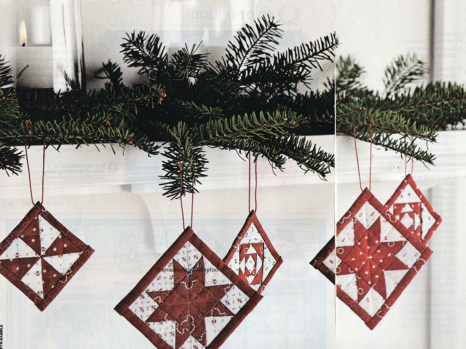 A Bit Of Cheer Quilt Pattern Pieced/Paper Pieced AH
