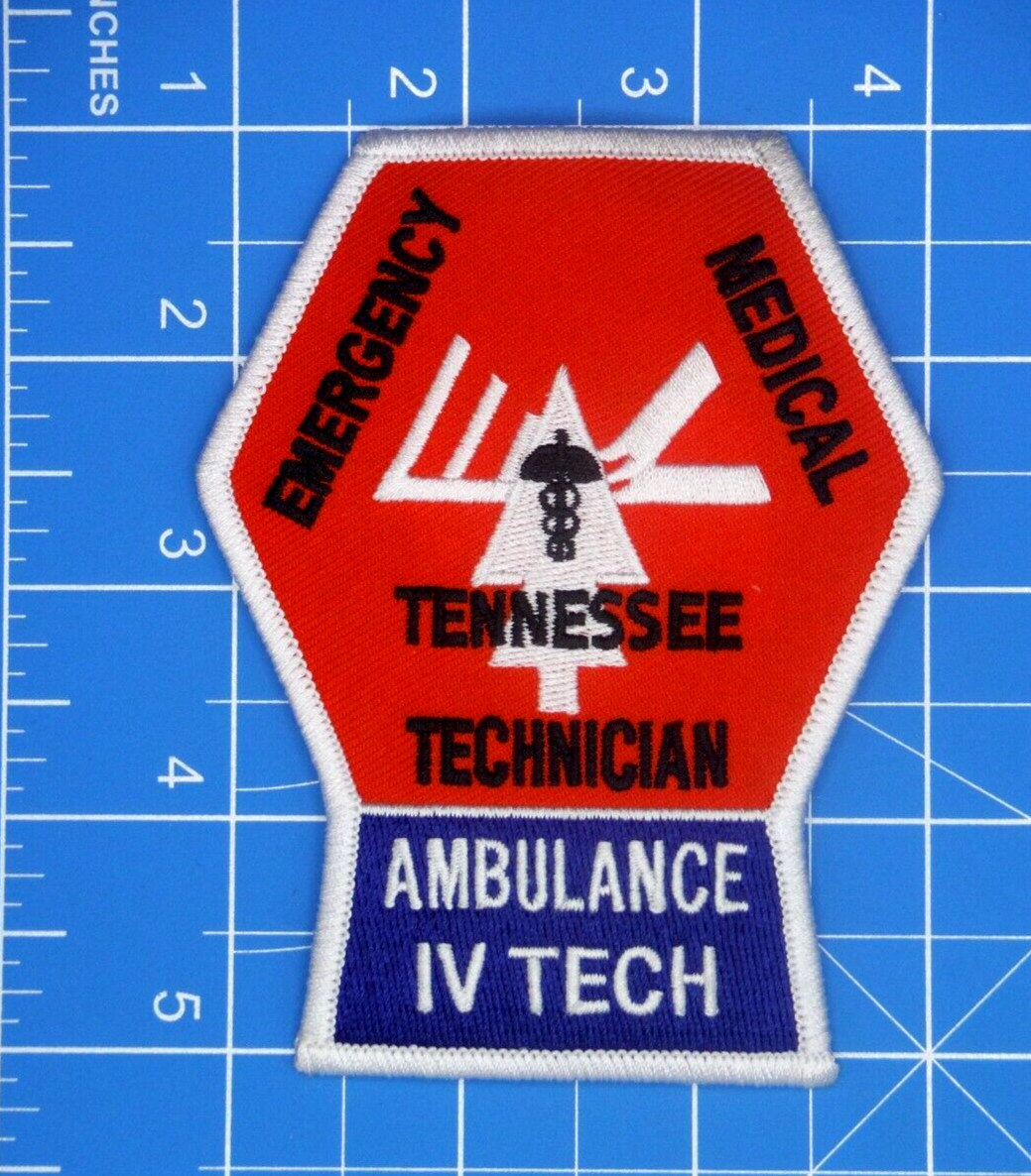 Tennessee EMT Ambulance IV Tech patch