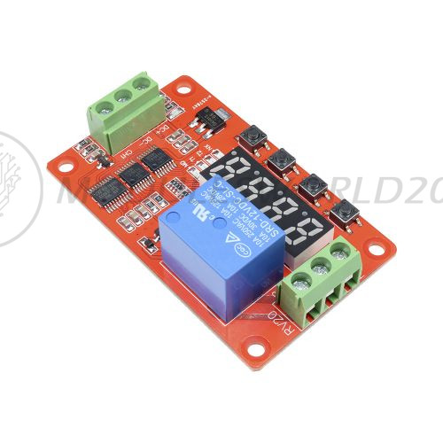 DC 5V/12V/24V PLC Digital Cycle Timer Relay Module Auto Delay Multifunction
