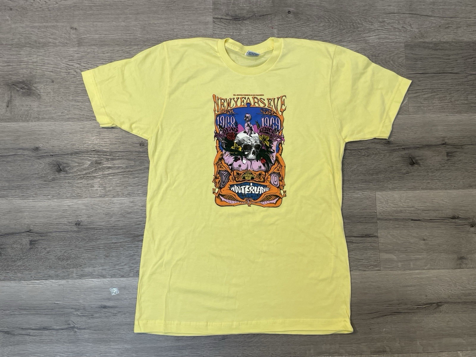 Vintage Grateful Dead Winterland Tshirt Great Graphics Thin Tee USA Made Medium
