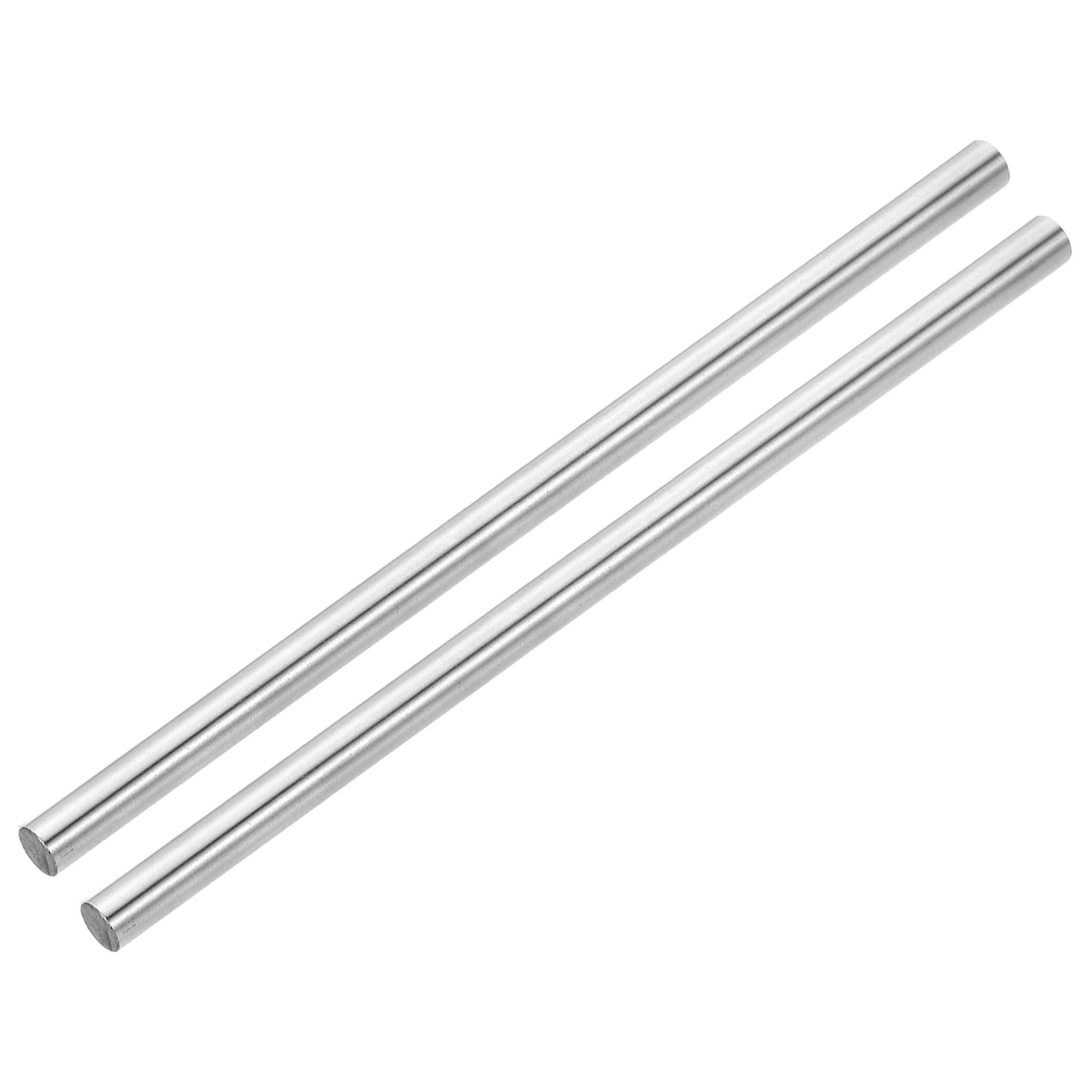2pcs Linear Motion Rods 8mmx180mm (0.31x7.09 Inch) HRC50 Hardened Round Guide,
