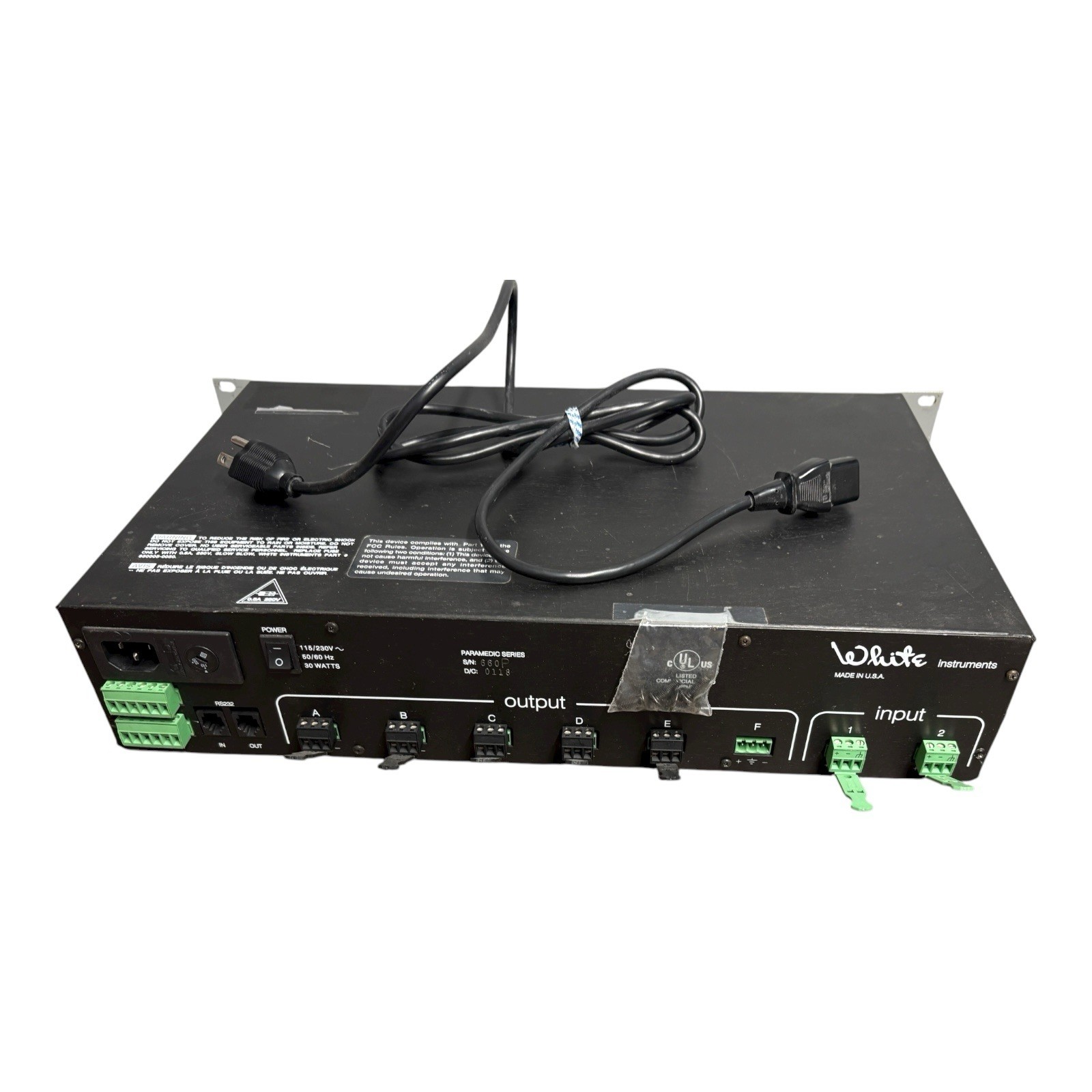 White Instruments Para Medic 26, Digital Speaker Processor / EQ / Crossover