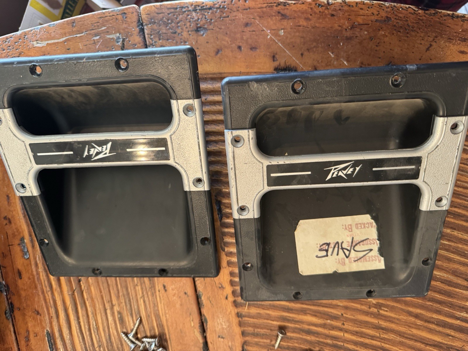 Vintage Peavey Speaker Cabinet Handles Pair Recessed Original