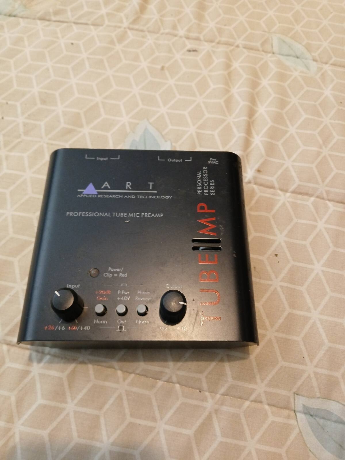 Art professional tube mic preamp