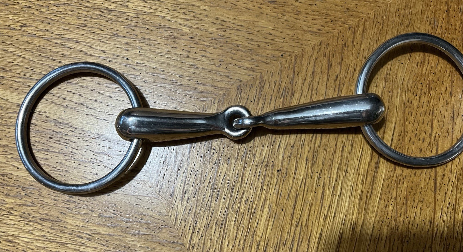 Stainless Steel Single Joint Loose Ring 4 3/4” Snaffle