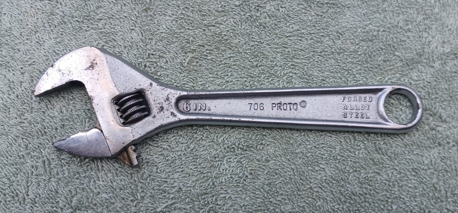 Proto 706 6in Adjustable Wrench