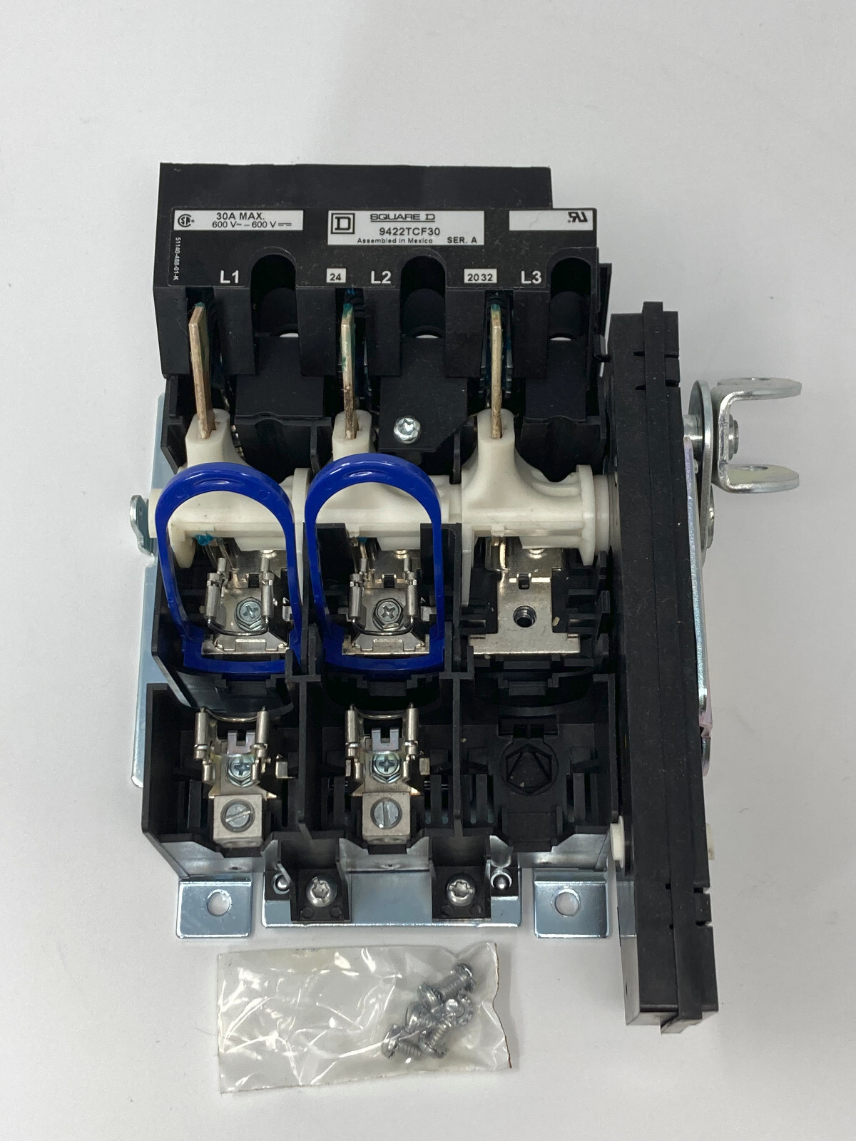 Square D 9422TCF30 Fusible Disconnect Switch 30A 600V