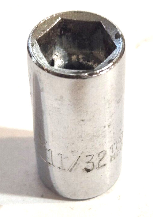 Thorsen 11/32 Socket 1/4  Drive 6 Point