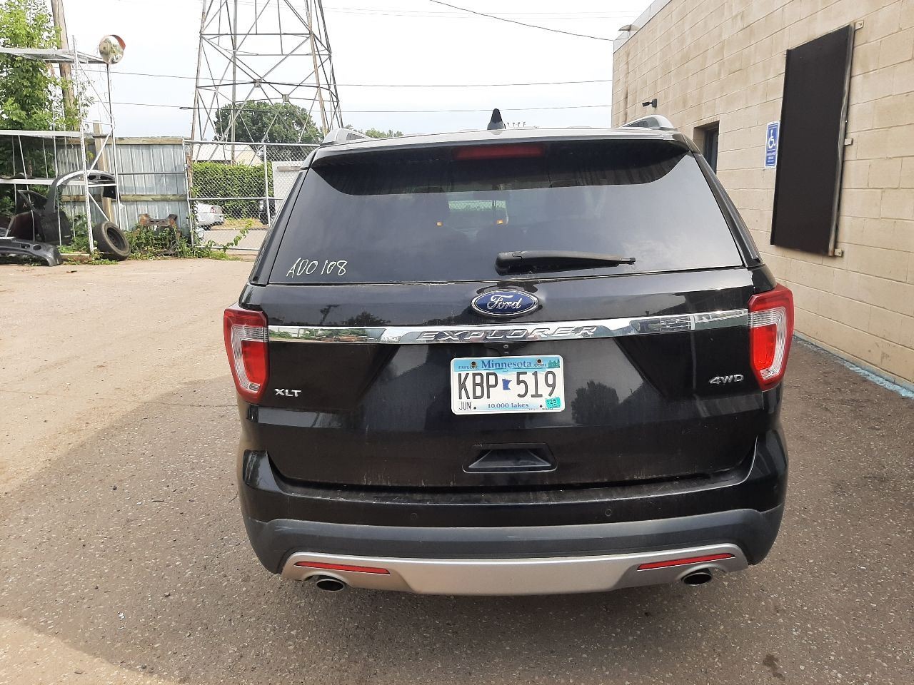 Driver Sun Visor With Illumination Fits 16-19 EXPLORER 1040991