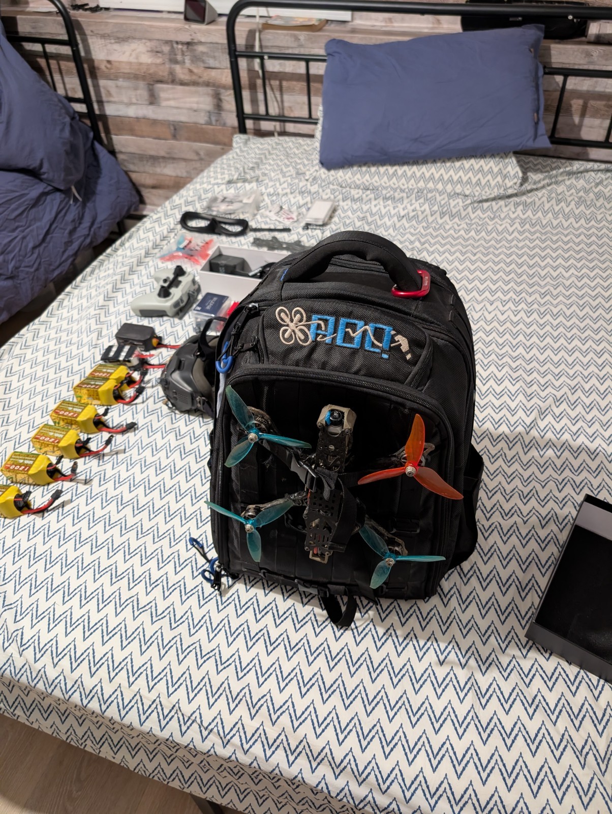 DJI digital hd diy fpv racing drone setup rtf lot