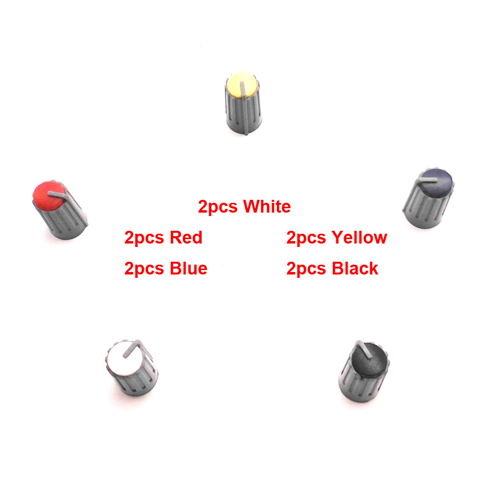 10PCS Replacement Colorful Rotary Control Knob Cap For BEHRINGER Mixer (5 Color)