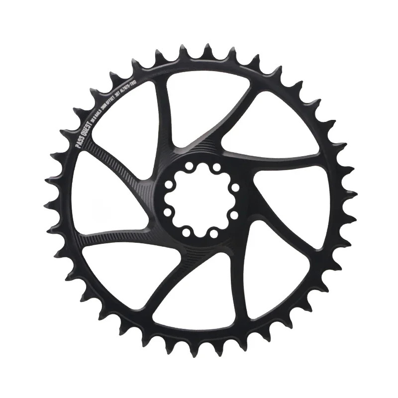 For Direct Mount Cranks 3mm Offset Round Narrow Wide Bike Chainring 28-38T