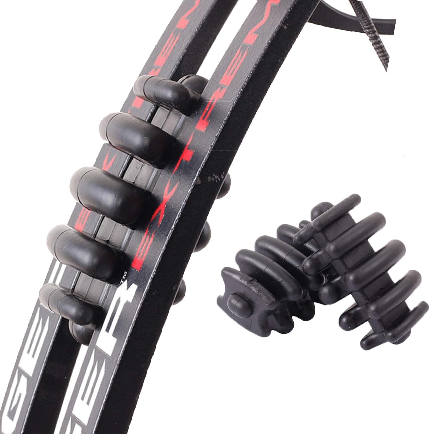 2 pcs Compound Bow Limb Dampeners Archery Bow Stabilizer Silencers Archery Shock