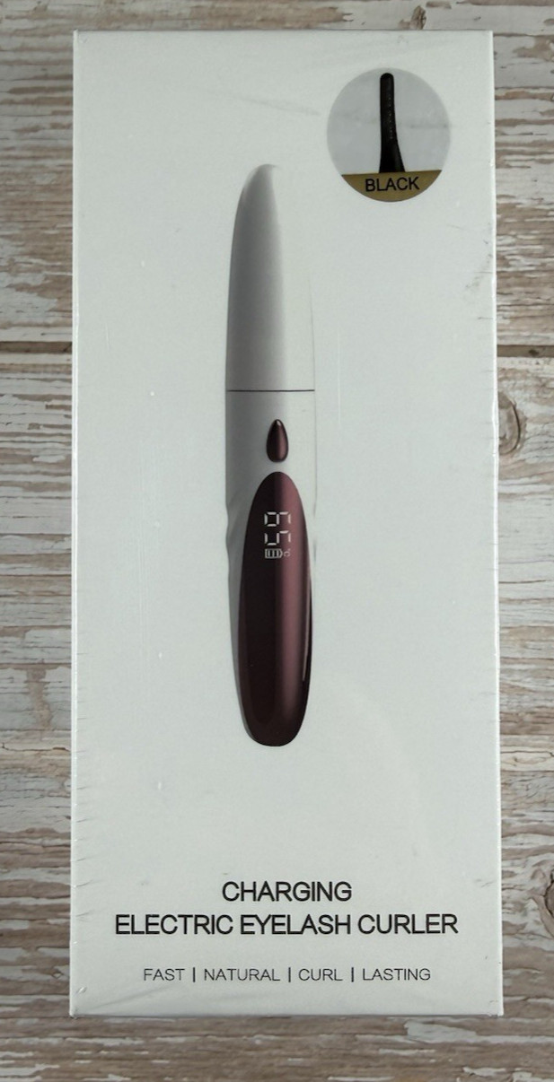 CHARGING ELECTRIC EYELASHE CURLER-USB/BLACK