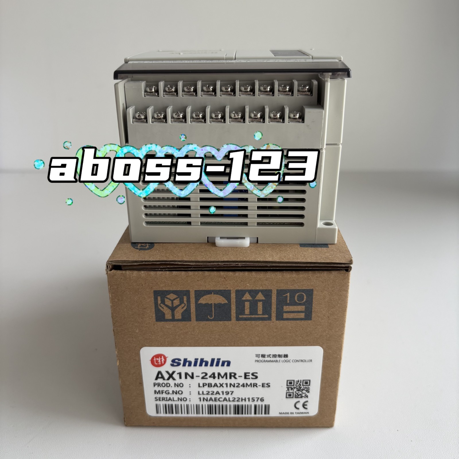 Shihlin AX1N-24MR-ES PLC Module#1pcs New In Box
