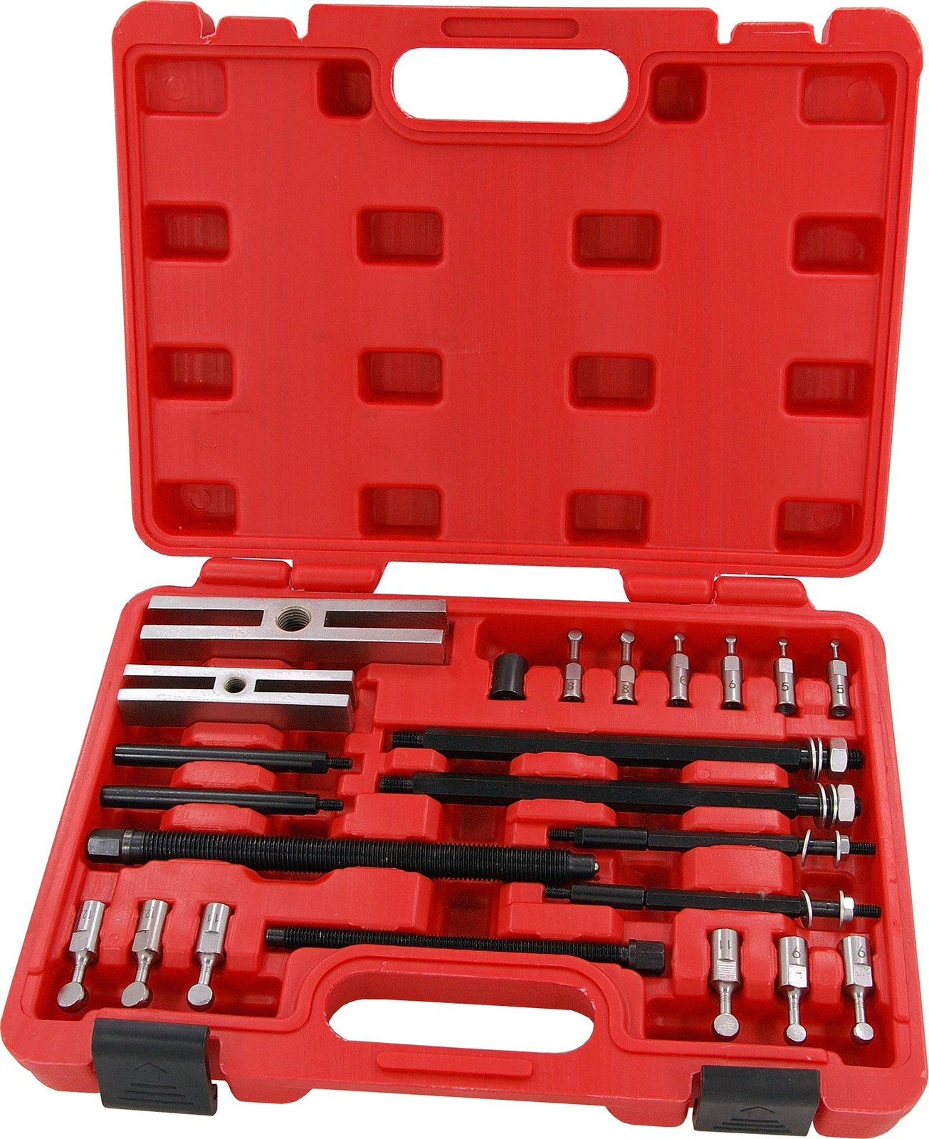 Blind Hole Bearing Puller Removal Tool Kit With Ball Ended Puller Adapter