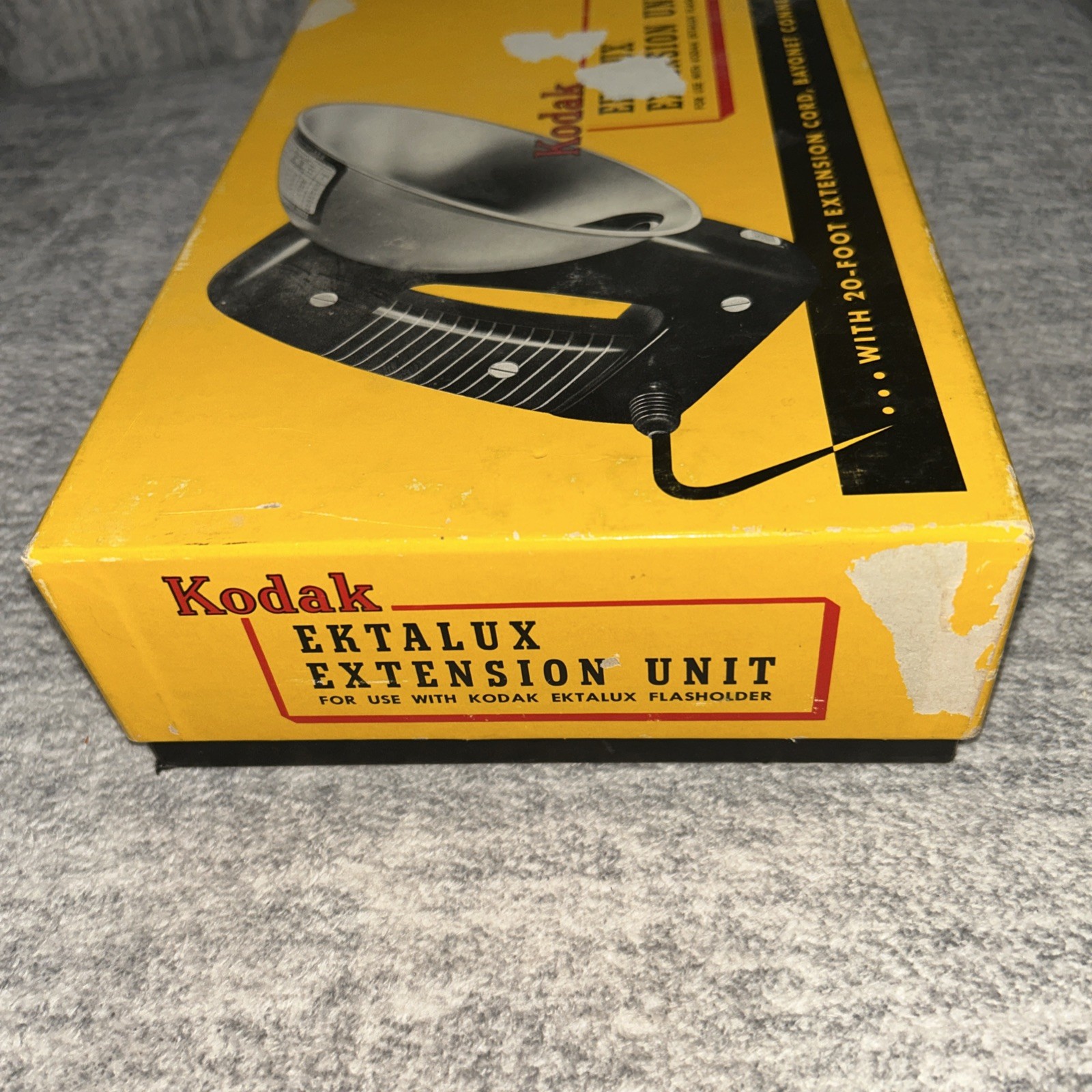 Kodak Ektalux Extension Unit In Original Box