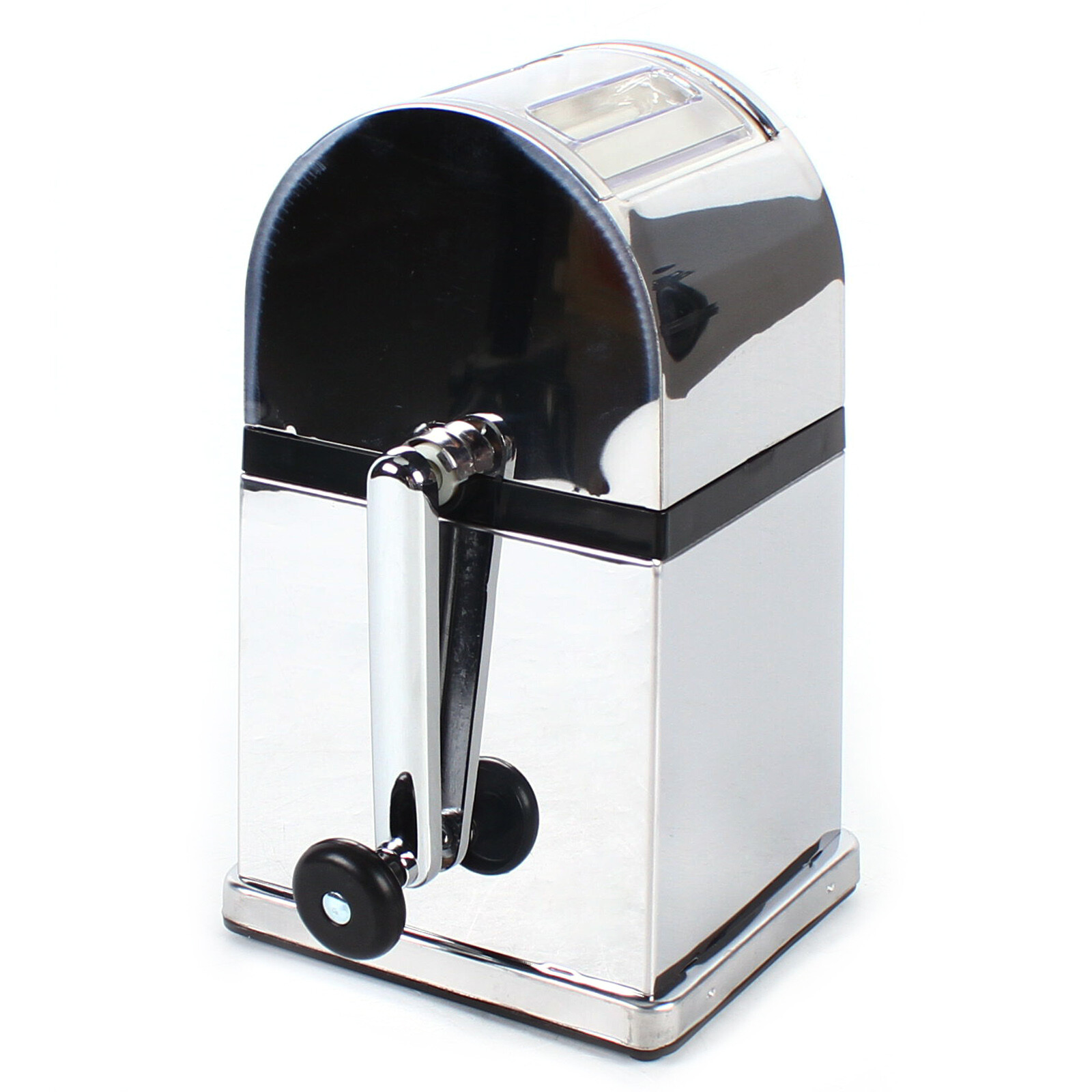 Hand Cranked Ice Crusher Ice Crusher Shaver Machine Stainless Crushed Ice Maker
