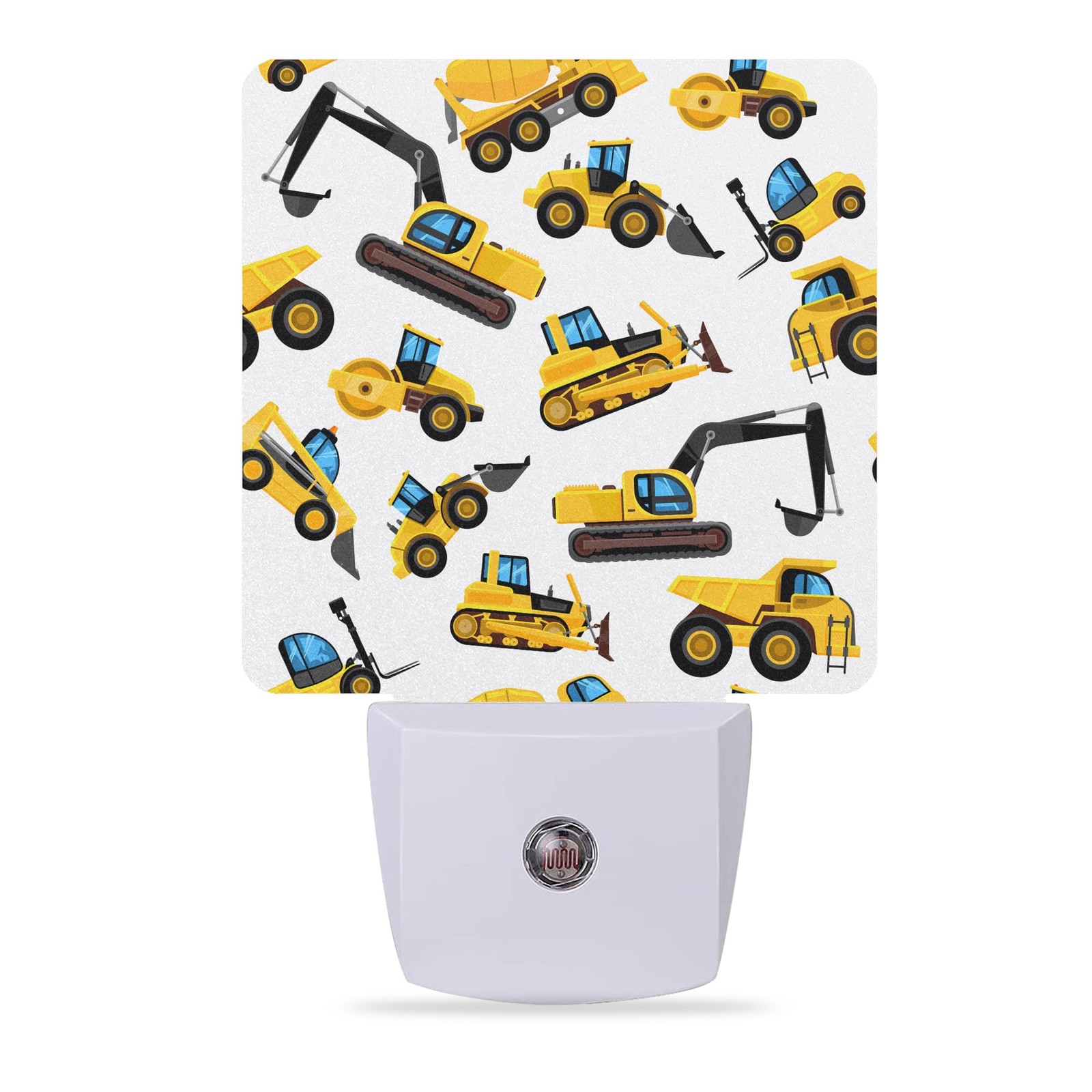 Construction Machines Night Light,Tractor Night Lights Plug into Wall Dusk to