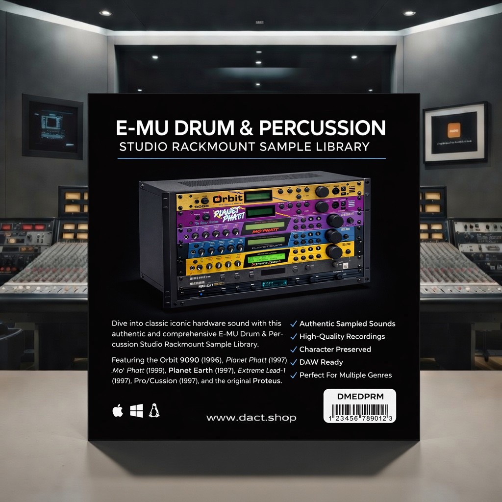 E-MU Drum & Percussion Studio Rackmount Sample Library