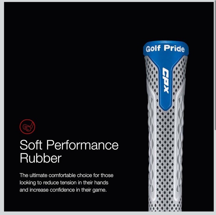 Golf Pride pack of 13 CPX Golf Club Grip Quilted Texture Grip & Soft, Tacky Feel