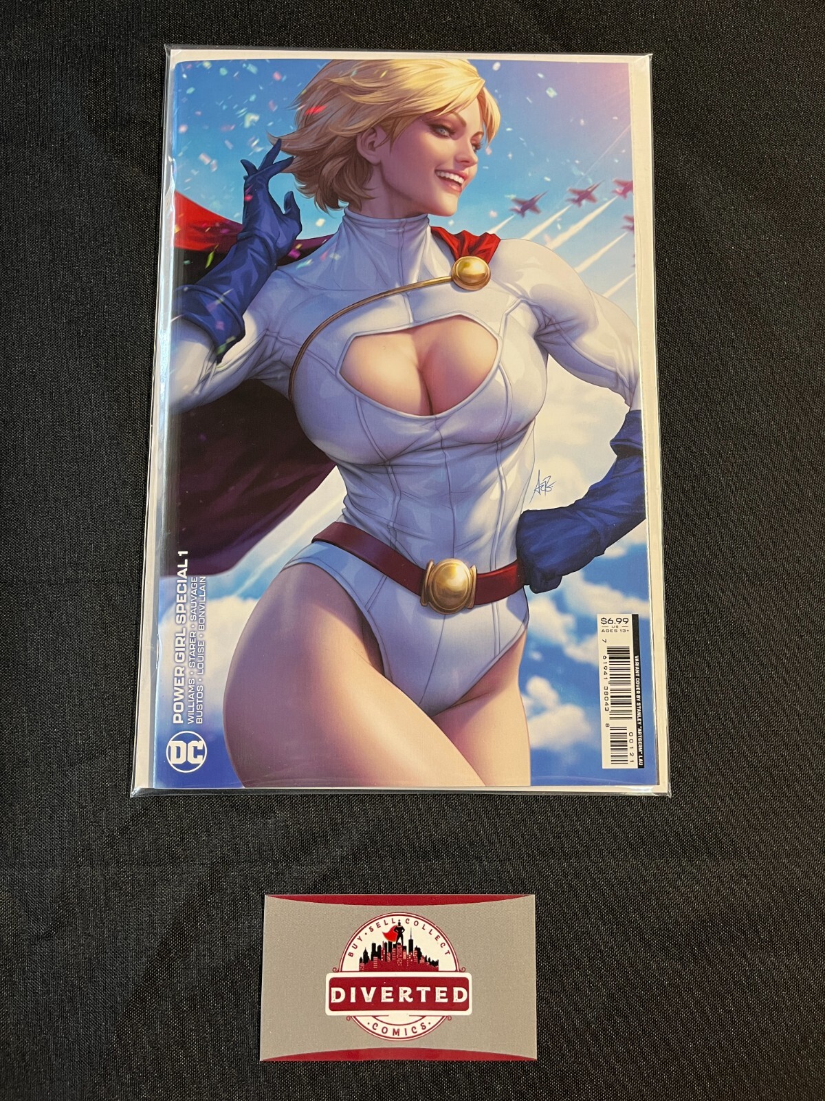 POWER GIRL SPECIAL #1 (ONE SHOT) CVR B STANLEY ARTGERM VARIANT