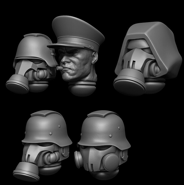 Wargames Compatible - Delta Sniper - Usable as Death Korps Sniper